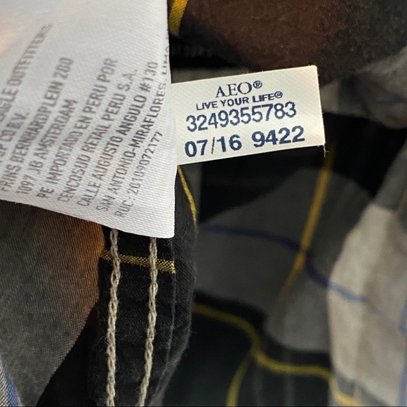 American Eagle Classic Fit Seriously Soft Shirt Sz Small - Picture 3 of 14